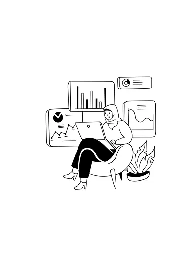 Illustration of marketers and agencies